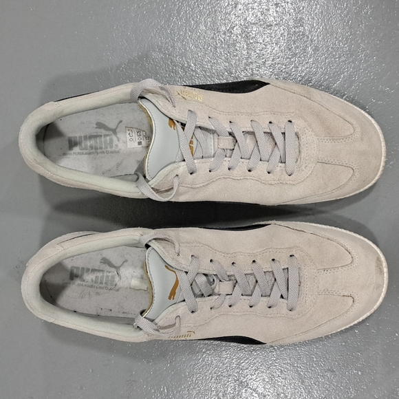 Men's Puma Liga white suede sneakers - Picture 9 of 13